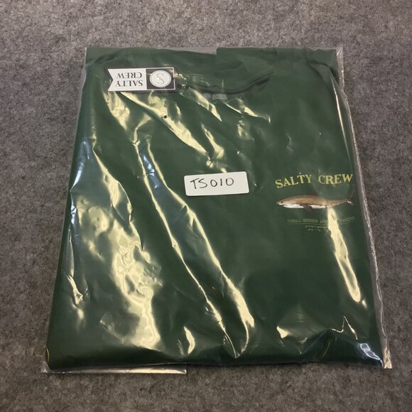 Salty Crew shirt Mens Large Green Amadeo Bachar Ahi Mount Double Sided T-shirt - Picture 12 of 12